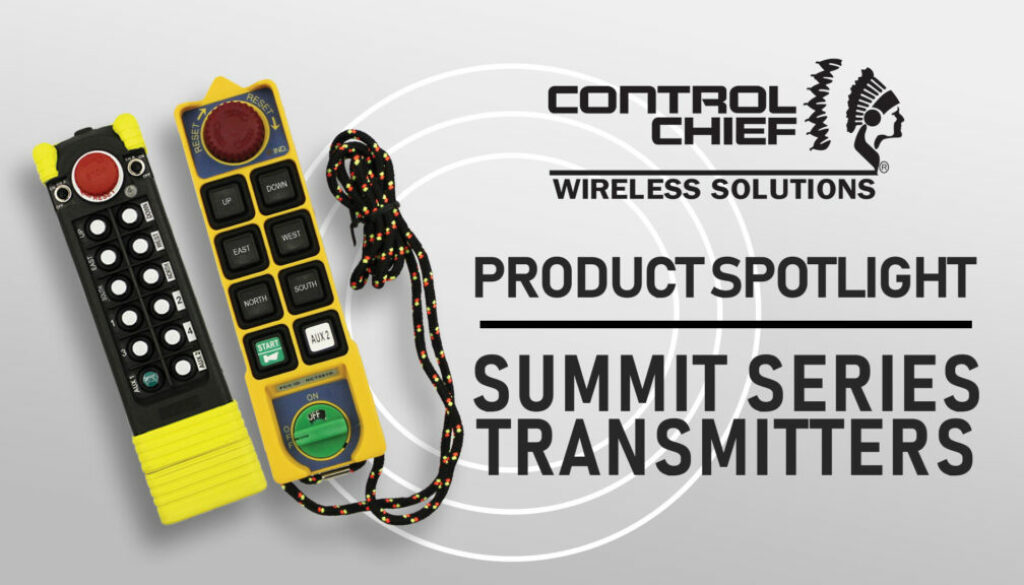 Control Chief Summit Series Transmitters - Industrial Remote Controls