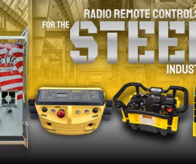 radio remote controls for cranes in the steel industry