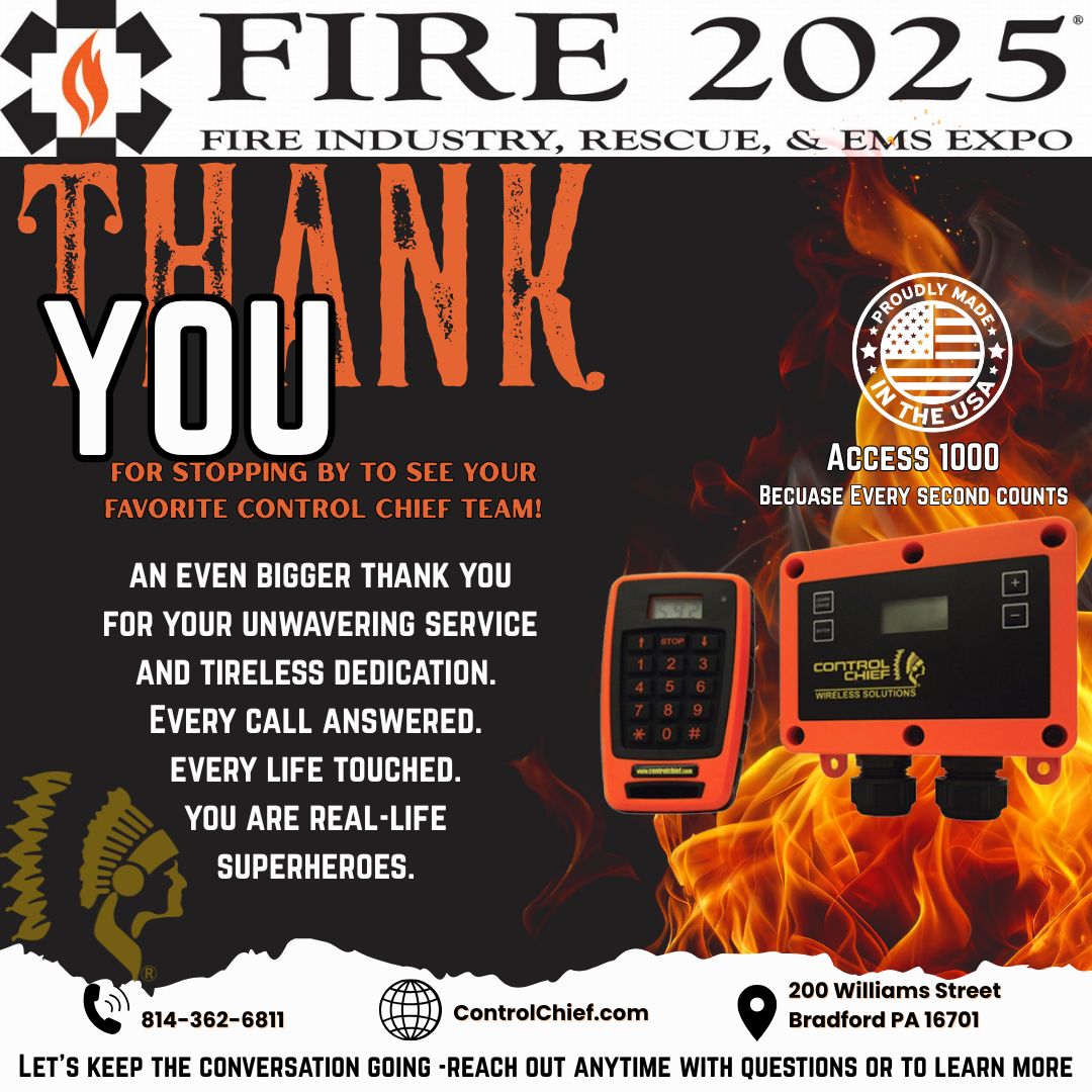 Thank You for an Incredible NYSAFC FIRE 2025 Expo! - Control Chief