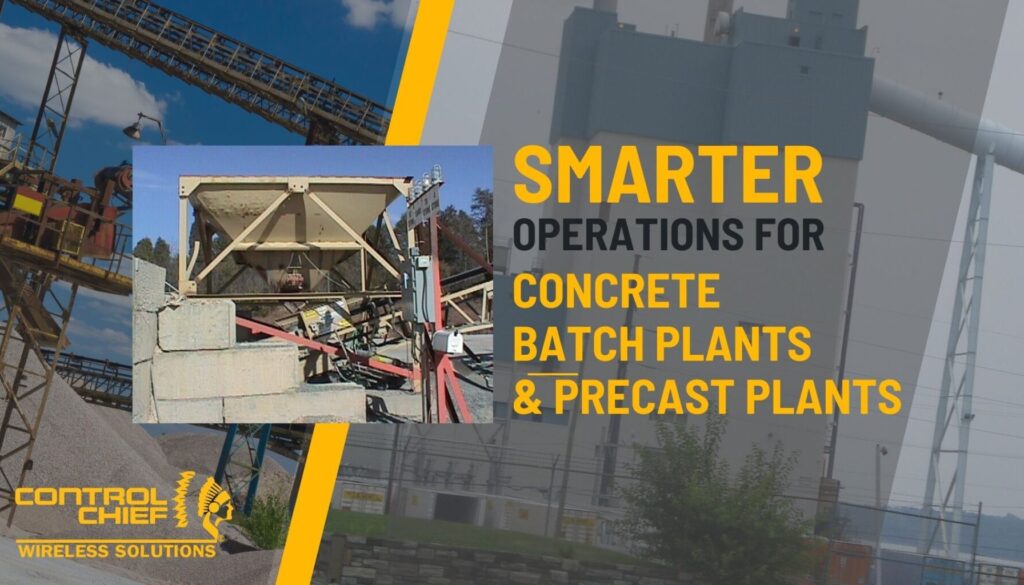 concrete plant remote control