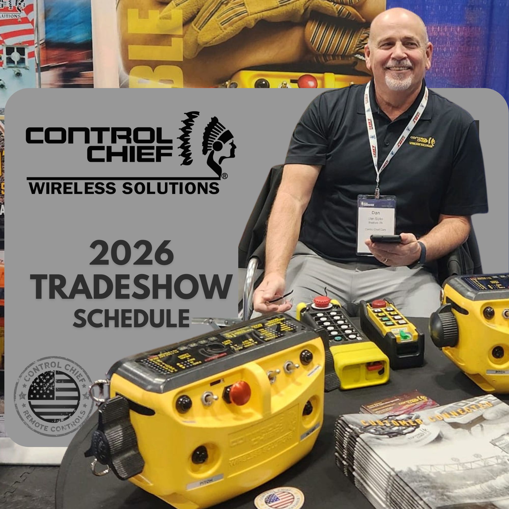 Control Chief 2026 Tradeshow Schedule