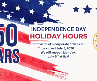 control chief holiday hours