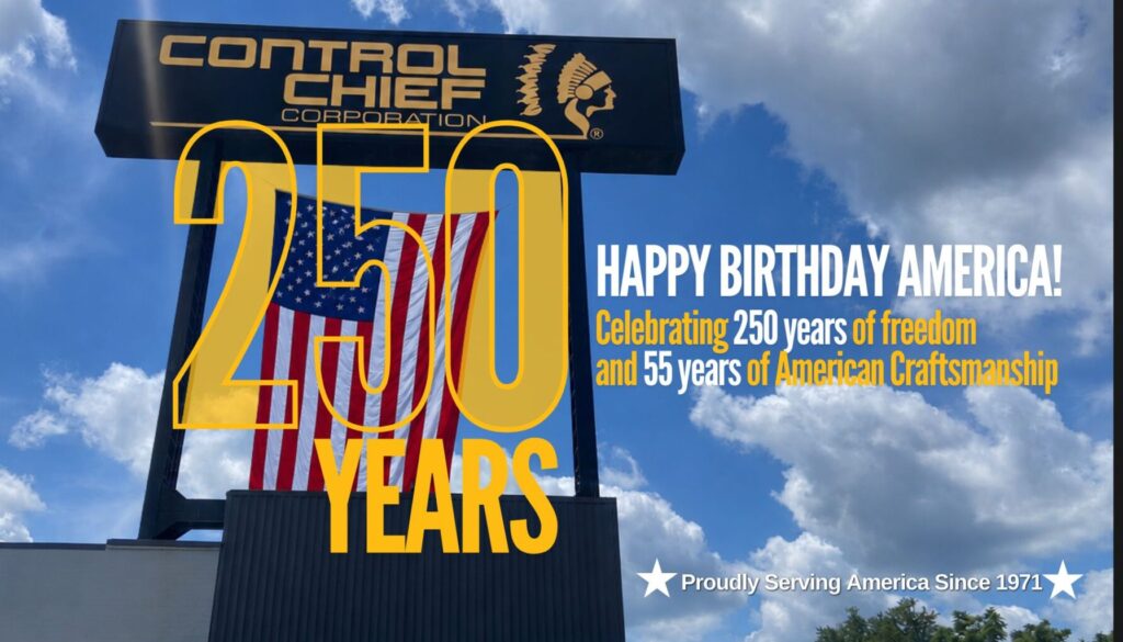 Control Chief Celebrates America 250