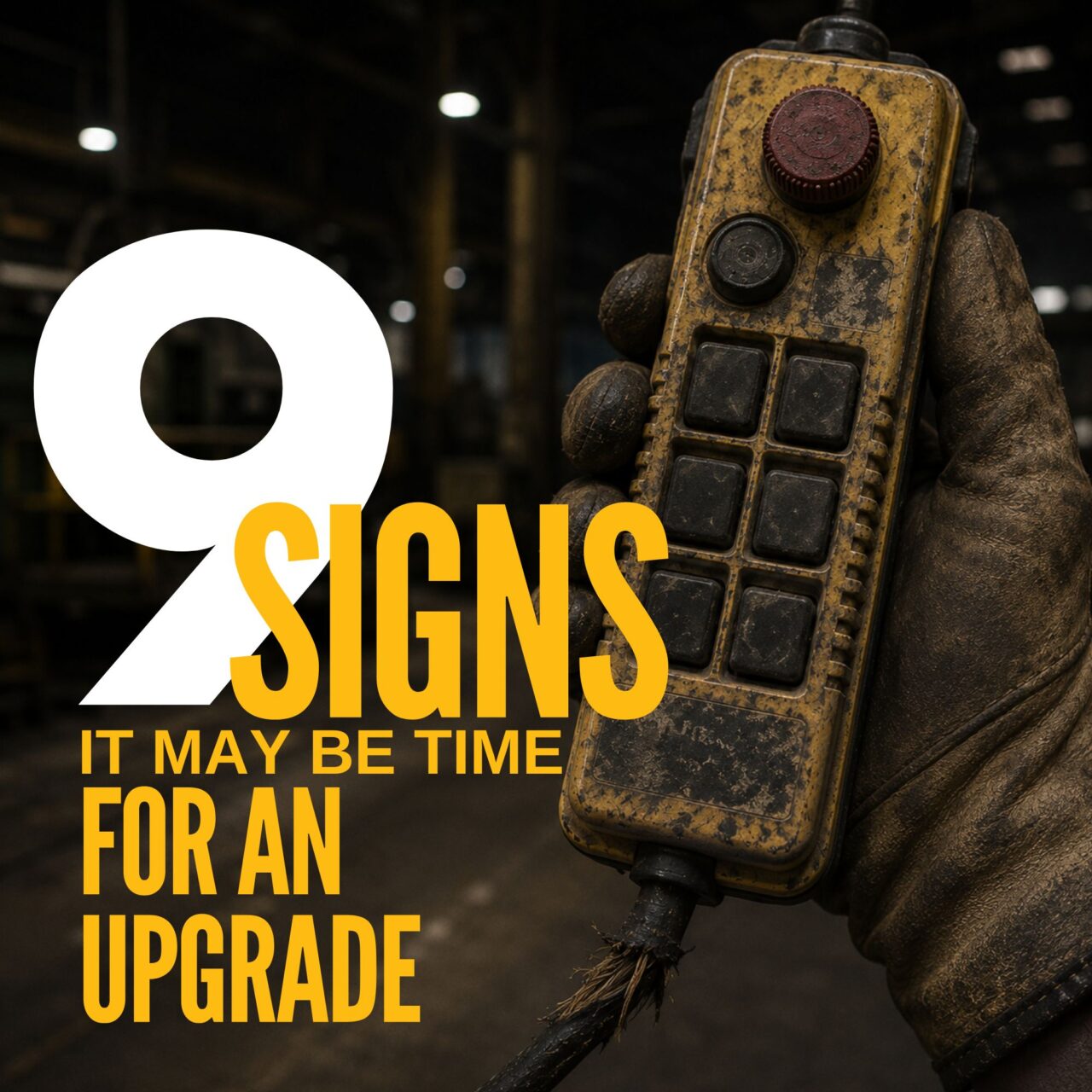 industrial remote control system upgrade