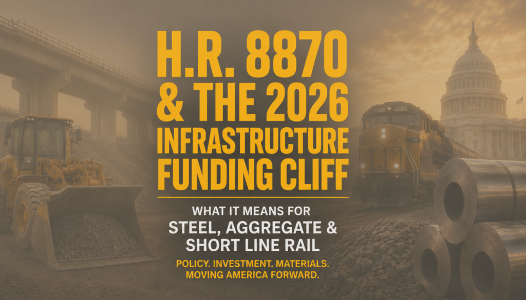 HR 8870 infrastrucre funding cliff