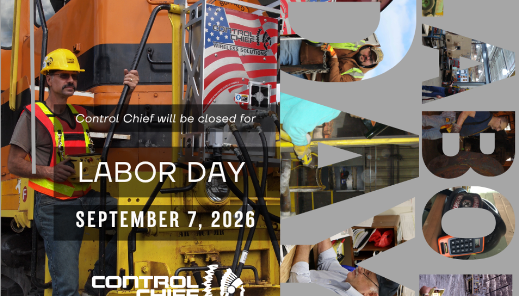 Control Chief Labor Day 2026 holiday hours – closed Monday, September 7 and reopening Tuesday, September 8 at 8:00 AM EST.